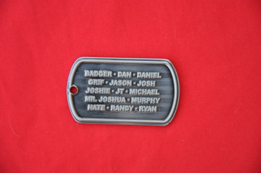 Heroes Dog Tag